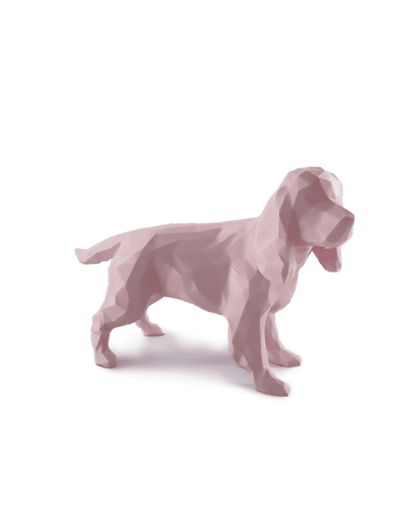 cocker-spaniel-low-poly-4